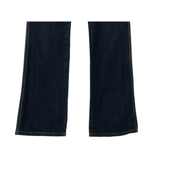 Nine West Womens Jeans Size 2/25 Stretch Cotton Flap Pockets Dark Wash 27.5x31 - Picture 7 of 10